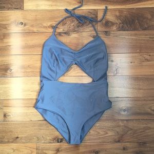 Raising Wild Erika Charcoal Swimsuit